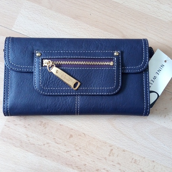 Nine West Handbags - NWT Nine West Deep Plum Purple Women's Wallet